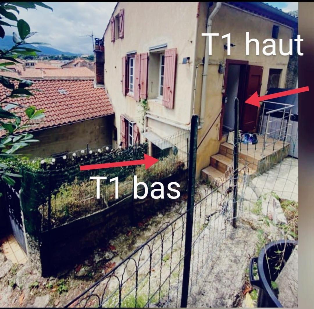 Hebergements Entiers Two Homes T1 Bas Or T1 Haut -Aux Terrasses Du Pech Фоа Екстериор снимка